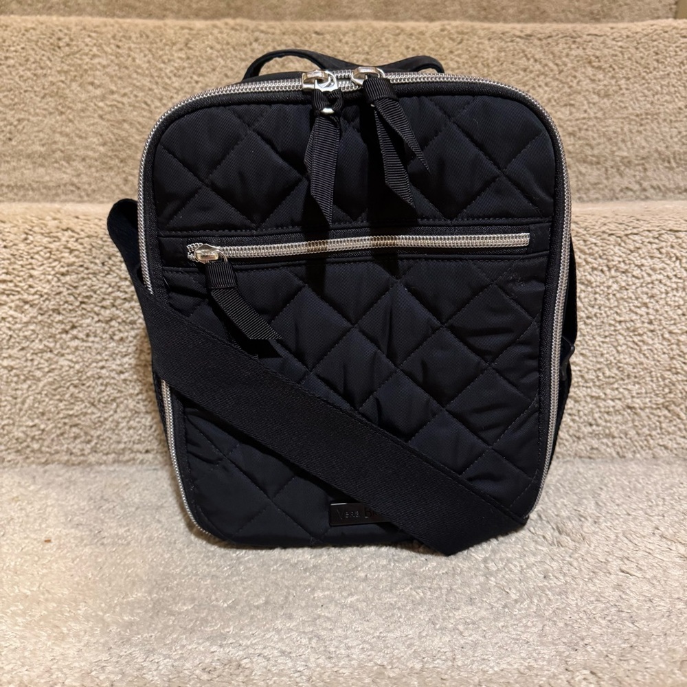 Vera Bradley Deluxe Lunch Bunch- Black Performance Twill